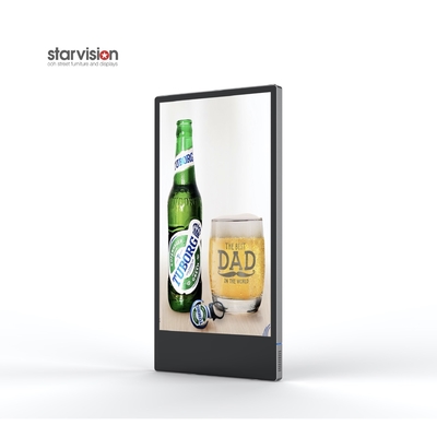 Aluminum Alloy 27" Elevator Digital Signage 250cd/M2 Indoor Digital Advertising